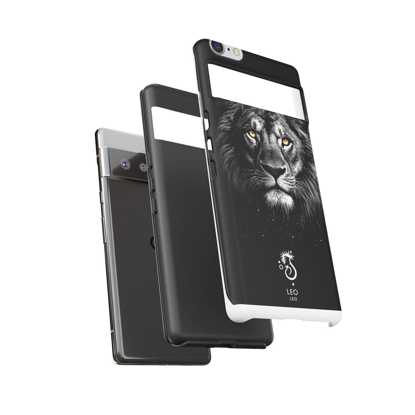 Funda para teléfono Leo Lion: resistente y elegante.