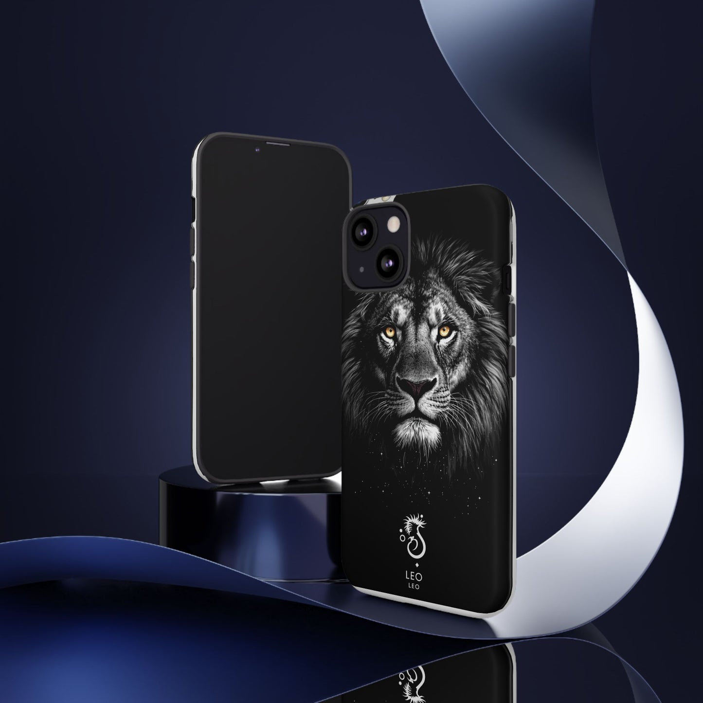 Funda para teléfono Leo Lion: resistente y elegante.