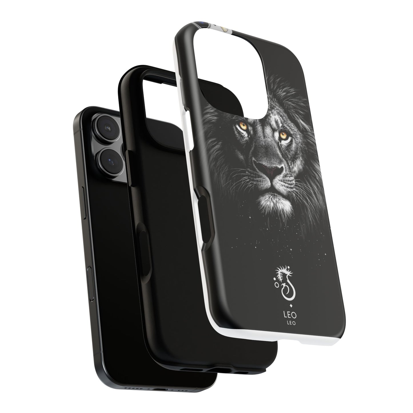 Funda para teléfono Leo Lion: resistente y elegante.