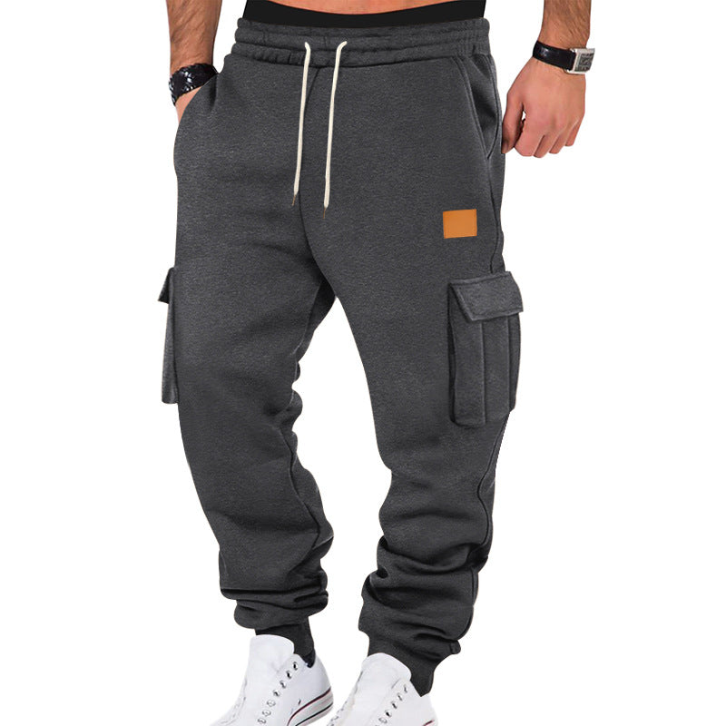 Pantalones deportivos cargo multibolsillos para hombre