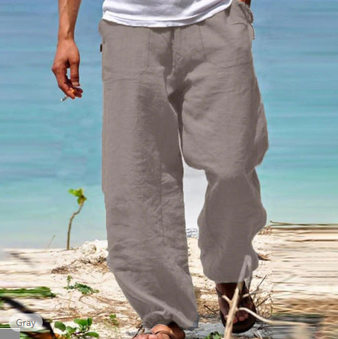 Men's Slightly Stretch Embroidered