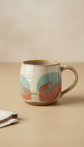 Artisan Ceramic Mug With Hand-Thrown Finish